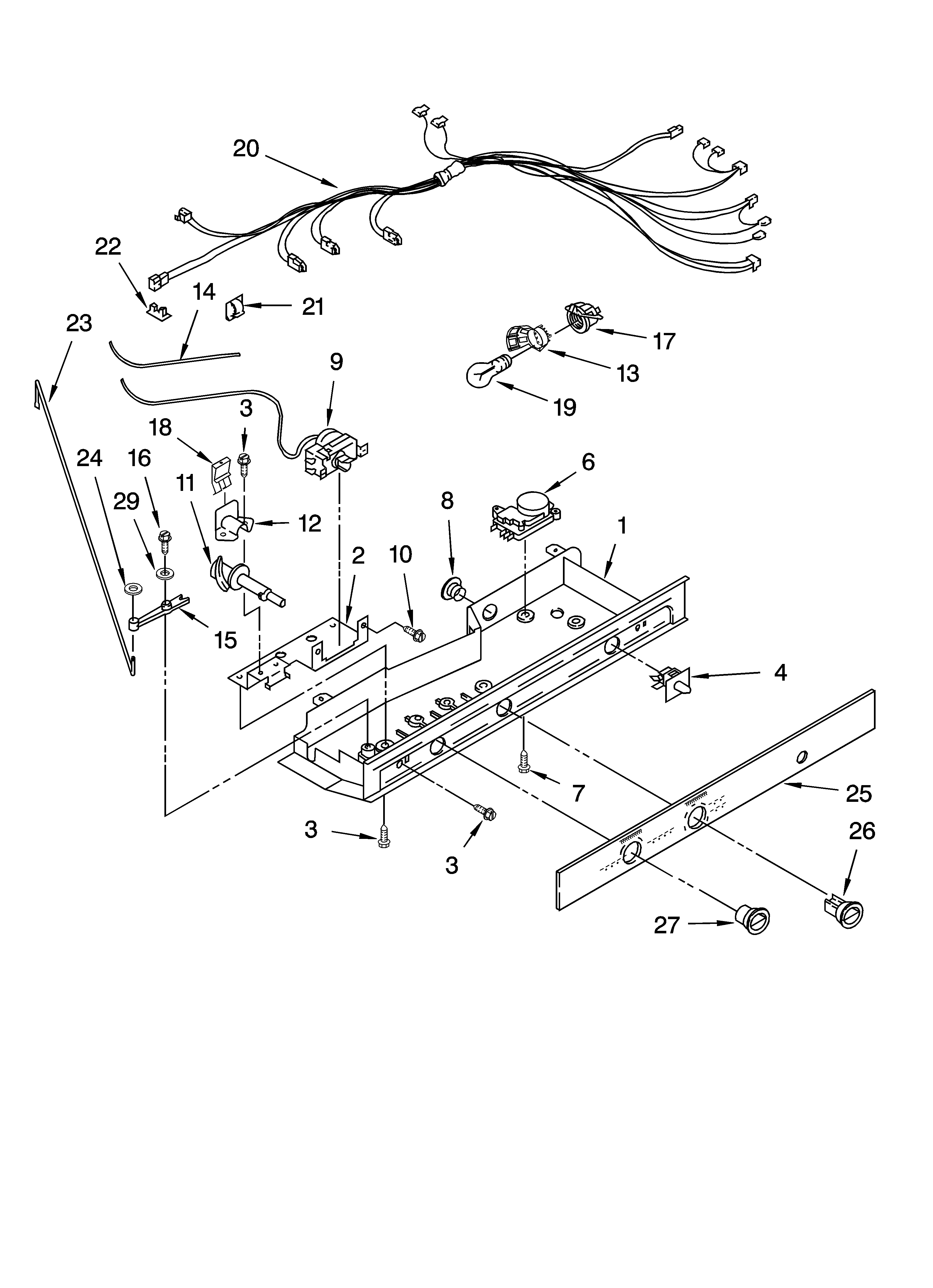 Control parts, optional parts