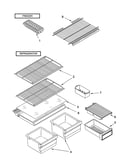 Shelf parts, optional parts