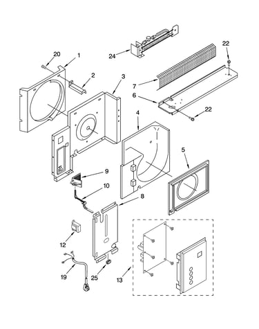 Airflow and control parts