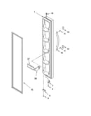 Freezer door parts