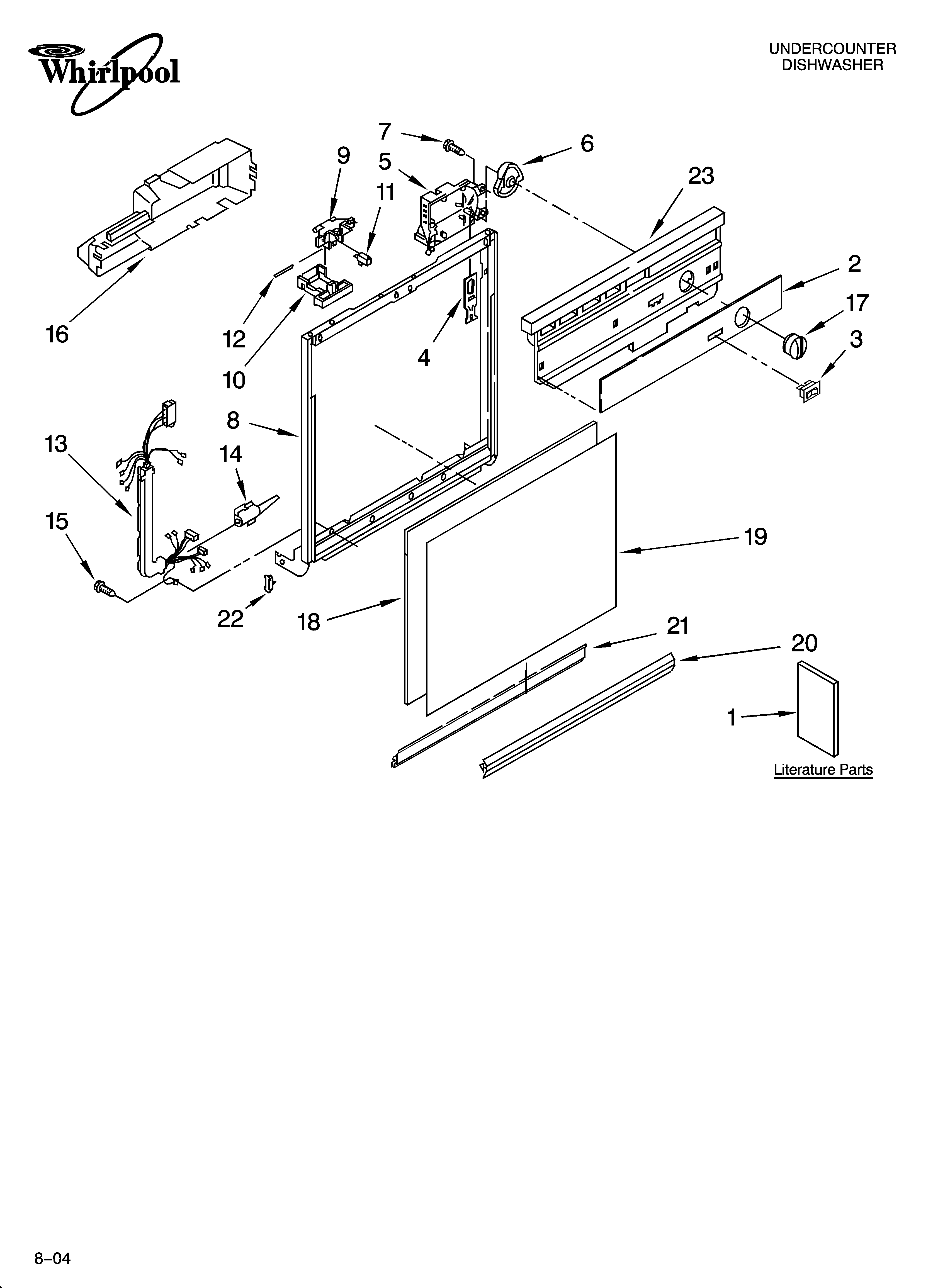 Frame and console parts