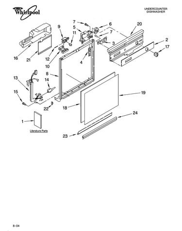 Frame and console parts