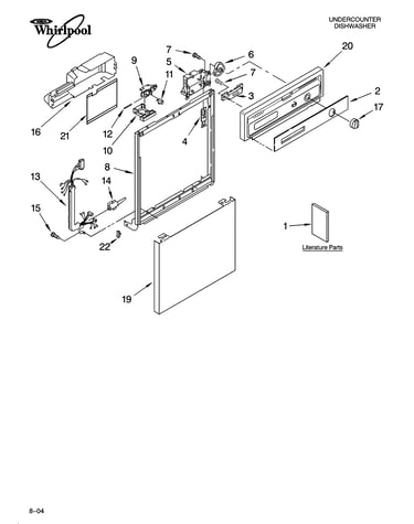 Frame and console parts
