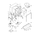 Whirlpool DU850SWPS0 tub assembly parts diagram
