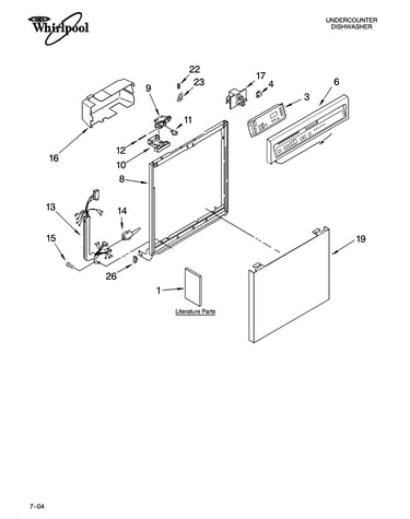 Frame and console parts