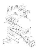 Motor and ice container parts