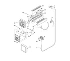 Whirlpool ED2FHEXNQ00 icemaker parts, optional parts diagram