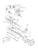 Motor and ice container parts
