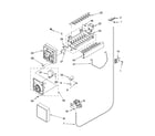 Whirlpool ED5GHEXNT00 icemaker parts, parts not illustrated diagram