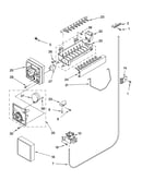 Icemaker parts, parts not illustrated