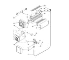 Whirlpool ET8CHMXKB05 icemaker parts, optional parts diagram