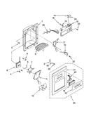 Dispenser front parts