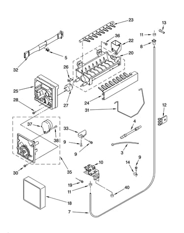 Icemaker parts - optional parts