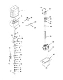 Motor and ice container parts