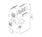 Whirlpool GD5RHAXNB00 icemaker parts, optional parts diagram