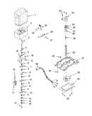 Motor and ice container parts