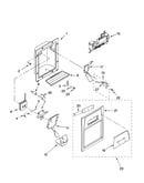 Dispenser front parts