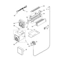 Whirlpool GS6SHAXMT00 icemaker parts, optional parts diagram