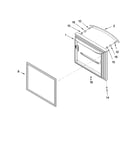 Freezer door parts