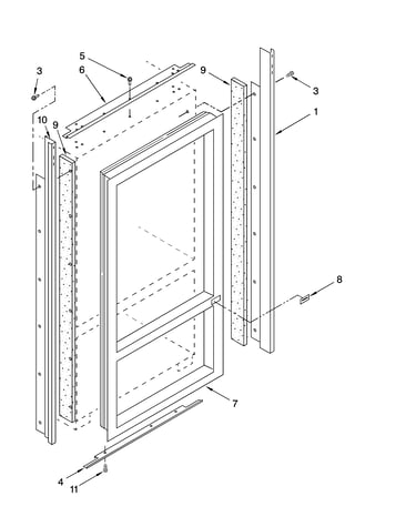 Cabinet and breaker trim parts