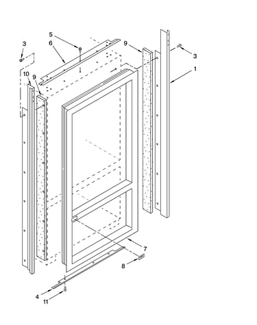 Cabinet and breaker trim parts