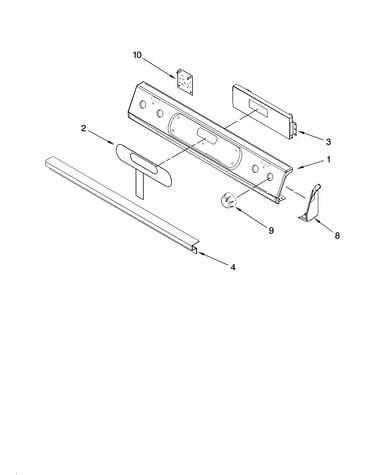 Control panel parts