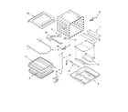 KitchenAid KGRI801PBS00 internal oven parts diagram