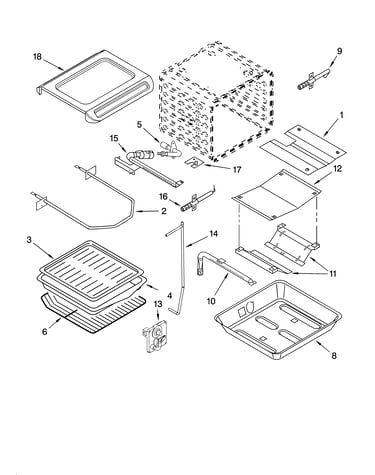 Internal oven parts