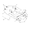 Cooktop burner parts, optional parts