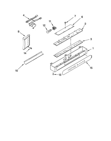 Control panel parts