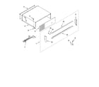 KitchenAid KSSO36FMX01 top grille and unit cover parts diagram