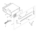 Top grille and unit cover parts