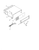 Top grille and unit cover parts