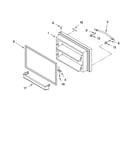 Freezer door parts