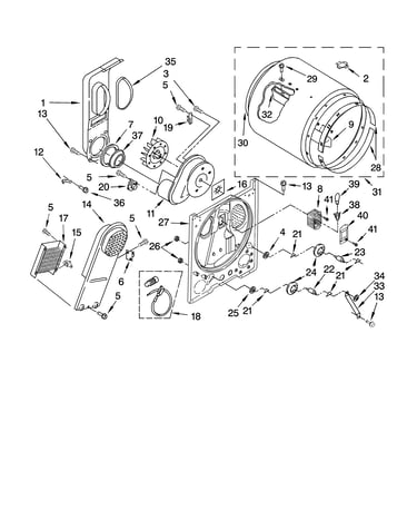 Bulkhead parts, optional parts (not included)