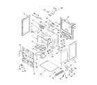 Whirlpool RF196LXMT1 chassis parts diagram
