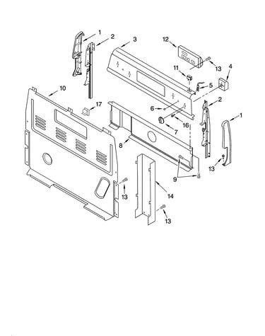 Control panel parts