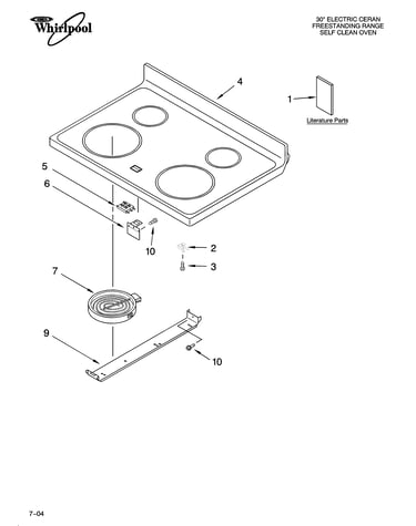 Cooktop parts