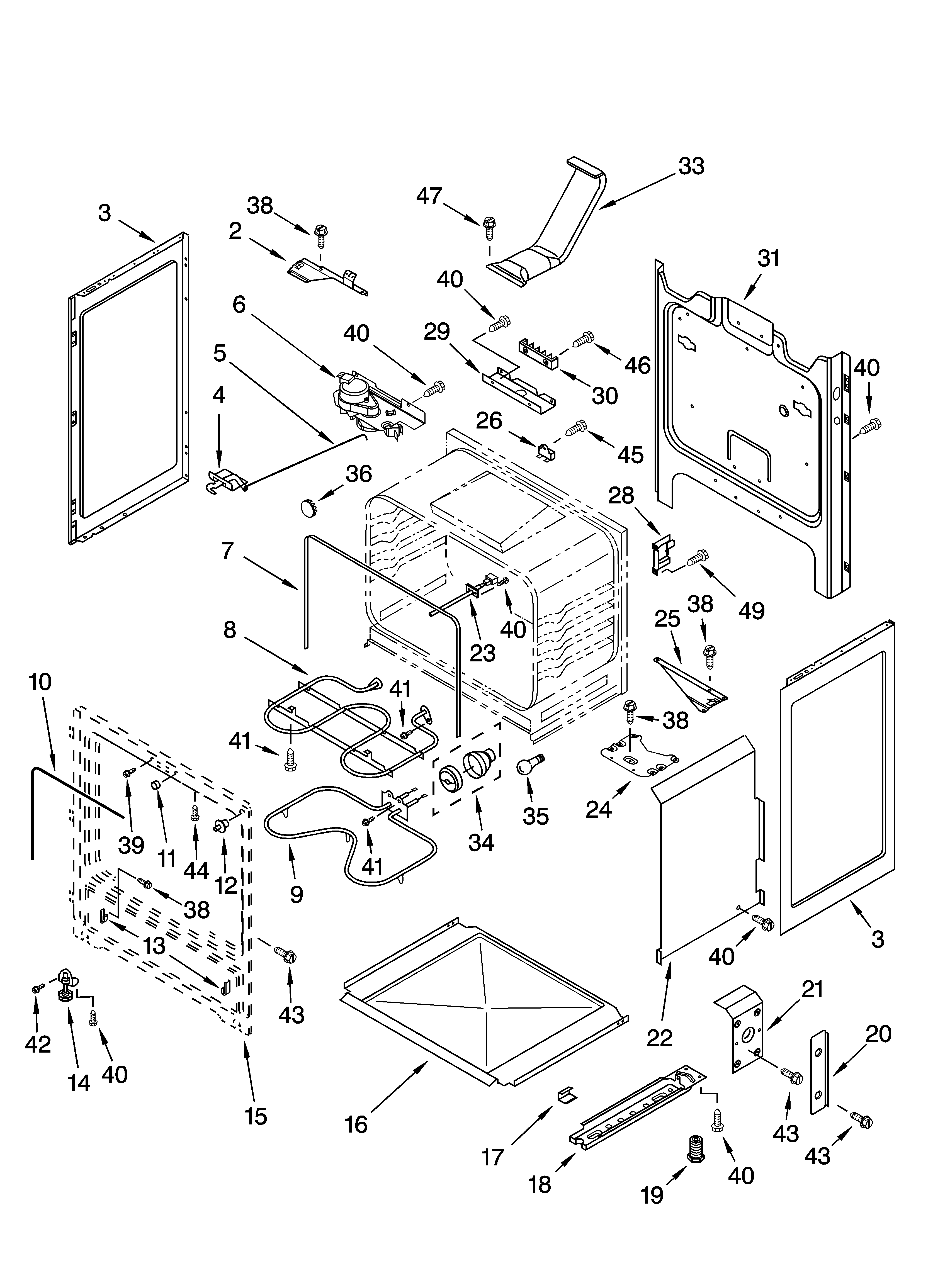 Chassis parts