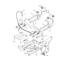 Whirlpool SF196LEPT0 manifold parts diagram