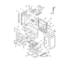 Whirlpool SF196LEPB0 chassis parts diagram