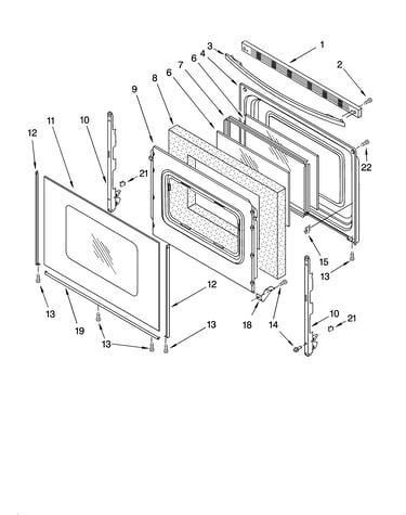 Door parts, optional parts