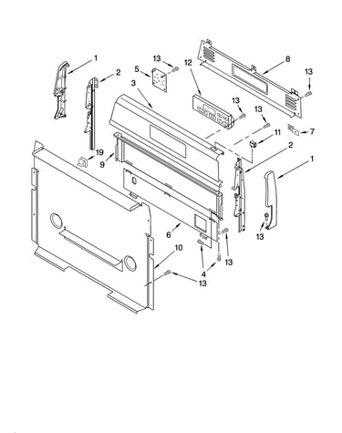 Control panel parts