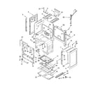 Whirlpool SF369LEPQ0 chassis parts diagram