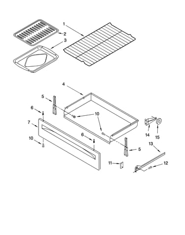 Drawer & broiler parts