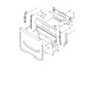 Whirlpool SF378LEPS0 control panel parts diagram
