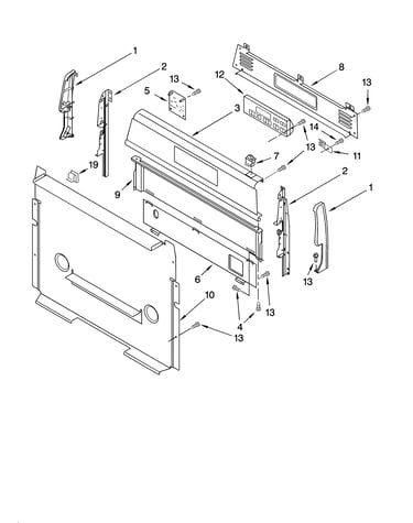 Control panel parts