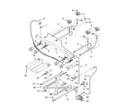 Whirlpool SF378LEPT0 manifold parts diagram