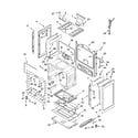 Whirlpool SF378LEPS0 chassis parts diagram