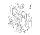 Whirlpool SF380LEPB0 chassis parts diagram